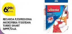 Pingo Doce Recarga p/esfregona microfibra p/sistema turbo smart vileda promoção