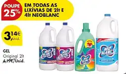 Pingo Doce gel neo blanc promoção