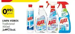Pingo Doce Limpavidros tradicional ajax promoção