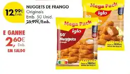 Pingo Doce Nuggets de frango iglo promoção