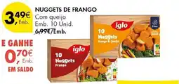 Pingo Doce Nuggets de frango iglo promoção