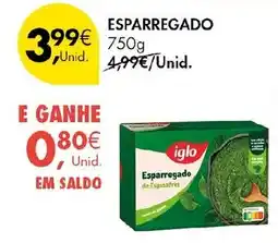 Pingo Doce Esparregado iglo promoção