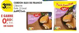 Pingo Doce Cordon bleu de frango iglo promoção