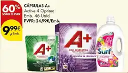 Pingo Doce Cápsulas a+ active 4 optimal promoção