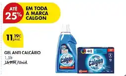 Pingo Doce Gel anti calcário calgon promoção