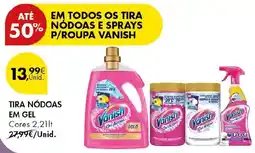 Pingo Doce Tira nódoas em gel vanish promoção