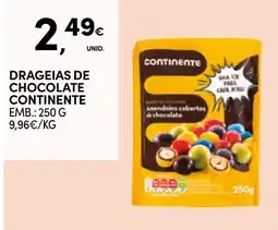 Continente Dragoeias de chocolate continente promoção