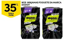 Continente Ninjamas foguete da marca dodot promoção