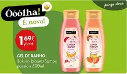 Pingo Doce pingo doce gel de banho sakura bloom/samba passion promoção