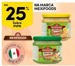 Continente Mexifoods salsa queso's dip promoção