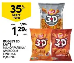 Continente Bugles 3d lay's promoção