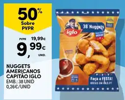 Continente nuggets americanos capitão iglo promoção