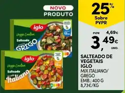Continente Salteado de vegetais iglo mix italiano/grego promoção