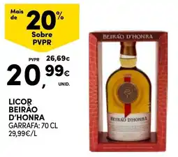 Continente Licor Beirão D'Honra promoção