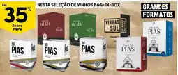 Continente vinhos bag-in-box promoção