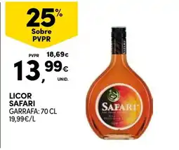 Continente Licor safari promoção
