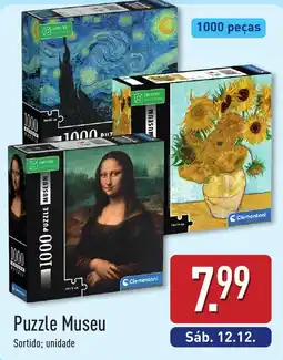 ALDI Puzzle Museu Clementoni promoção