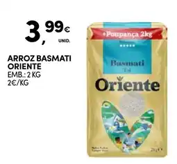Continente Arroz basmati oriente promoção