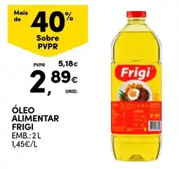 Continente Óleo alimentar frigi promoção