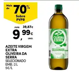 Continente azeite virgem extra oliveira da serra selecionado promoção