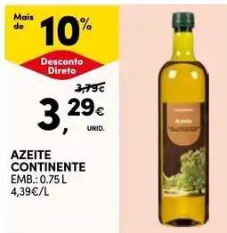 Continente Azeite continente promoção