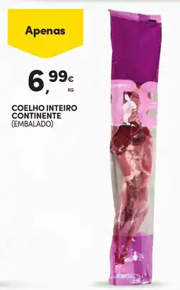 Continente Coelho inteiro continente (embalado) promoção