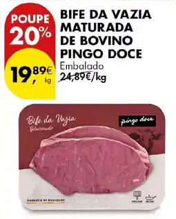 Pingo Doce Bife da Vazia maturada de bovino pingo doce promoção