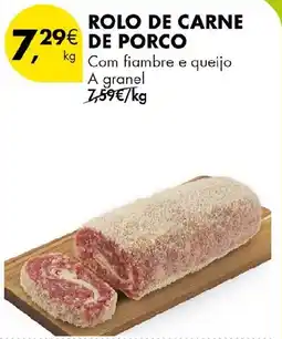 Pingo Doce Rolo de carne de porco promoção