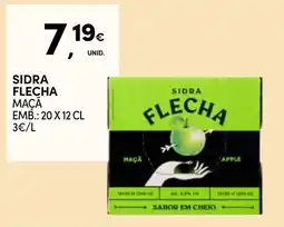 Continente Sidra flecha maçã promoção