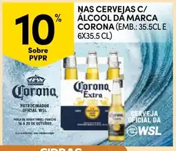 Continente corona extra promoção
