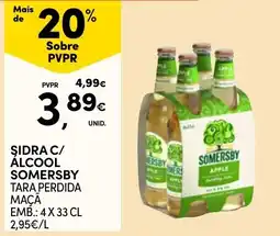 Continente Sidra c/ alcool somersby promoção