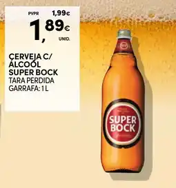 Continente Cerveja c/ álcool super bock promoção