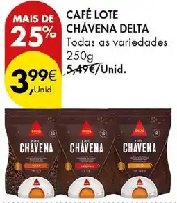 Pingo Doce Café lote chávena delta promoção