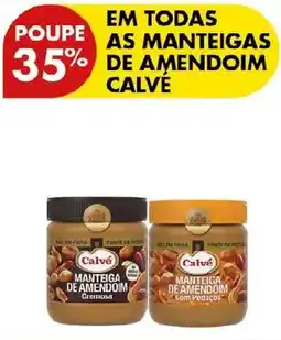 Pingo Doce Manteiga de amendoim calvé promoção