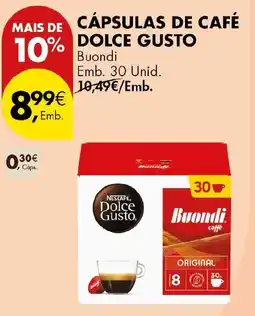 Pingo Doce Cápsulas de café dolce gusto buondi promoção