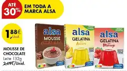 Pingo Doce alsa mousse chocolate de leite promoção