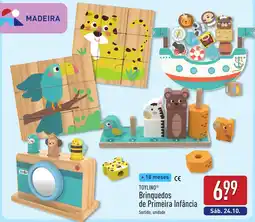 ALDI ToyLino brinquedos de primeira infância promoção