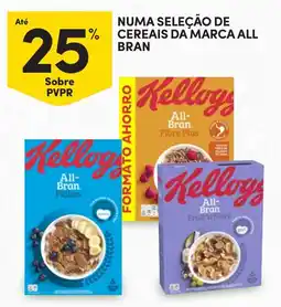 Continente All-bran cereais promoção