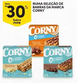 Continente Barras da marca corny promoção