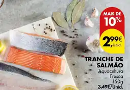 Pingo Doce Tranche de salmão promoção