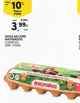 Continente ovos ar livre matinados promoção
