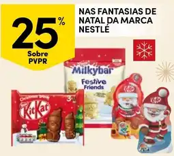 Continente Nas fantasias de natal da marca nestlé promoção