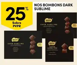 Continente Nestlé bombons dark sublime promoção