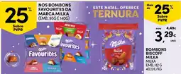 Continente Bombons biscoff milka promoção