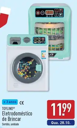 ALDI ToylinO eletrodoméstico de brincar promoção