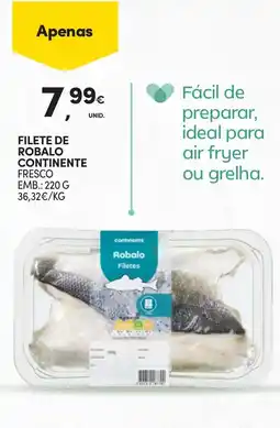 Continente Filete de robalo continente promoção