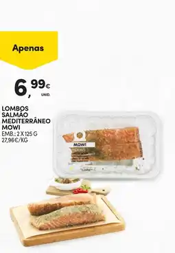 Continente lombos salmão mediterrâneo mowi promoção