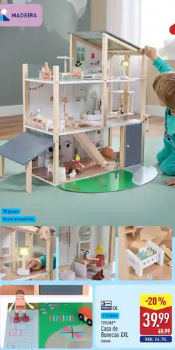 ALDI ToyLino Casa de Bonecas XXL promoção