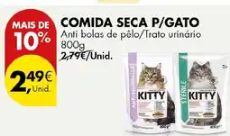 Pingo Doce Comida seca p/gato promoção