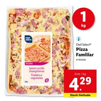 Lidl Chef Select Pizza Familiar 1kg promoção